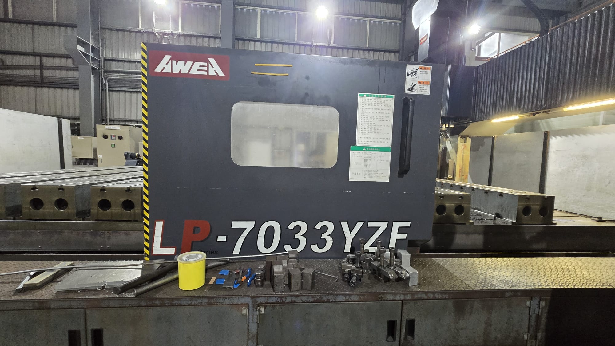 CNC machine export presentation image from Taiwan